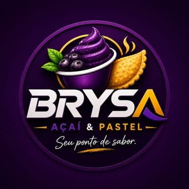 Logo BRYSA Açaí & Pastel